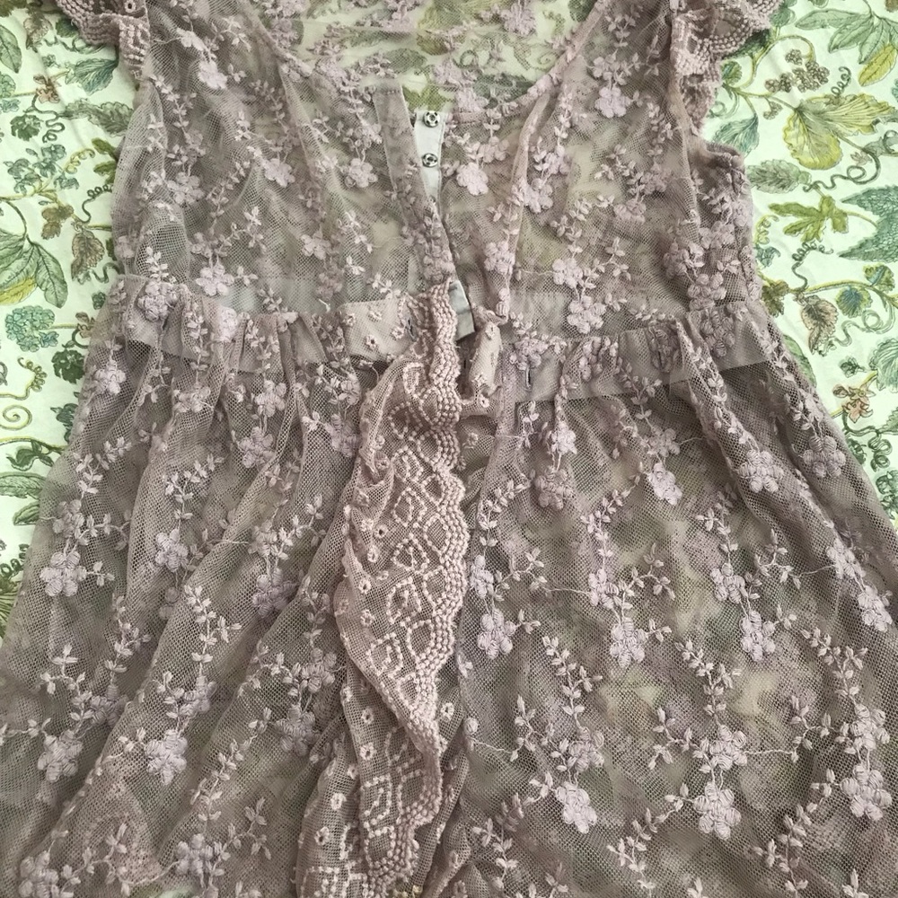 Lacey blouse